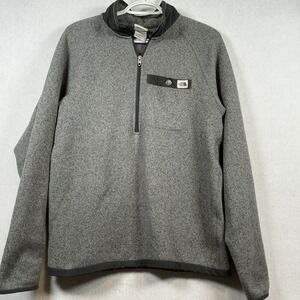 The‎ North Face Men's Gordon Lyons Quarter ¼ Zip Sweater Knit Fleece Small